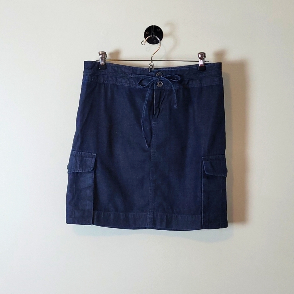 Cargo Denim Mini Skirt *gorpcore